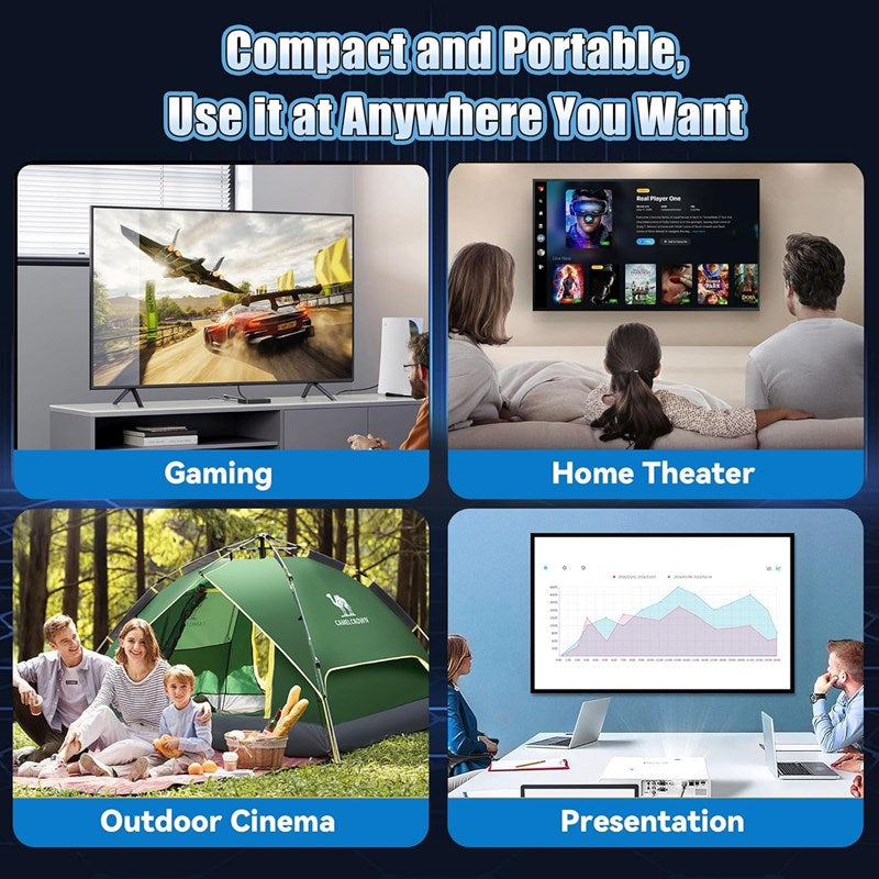SMQ Projector 2 in 1 with Games and Wireless Controller HCS350 PRO SMQ Projector 2 in 1 with Games and Wireless Controller HCS350 PRO